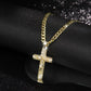 ✝️50% OFF NOW!🔥Jesus Crucifix Pendant Necklace – 14K Gold Plated, Gift Box & Spiritual Protection🙏