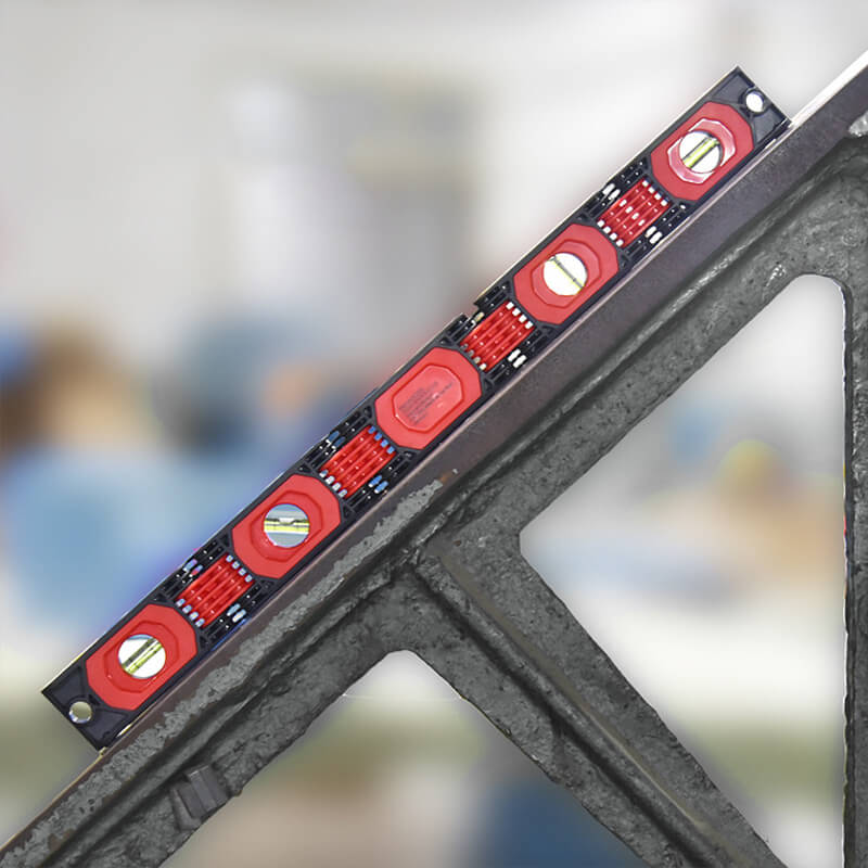 📐Multifunctional folding spirit level ruler