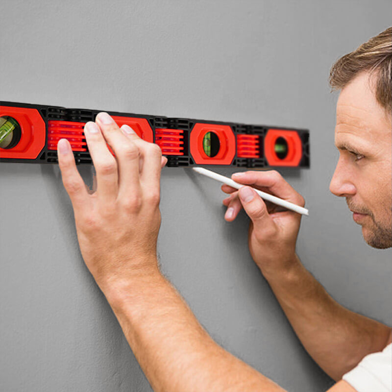 📐Multifunctional folding spirit level ruler