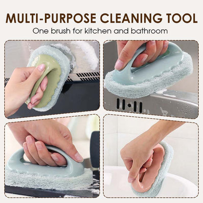 Multi-Purpose Cleaning Brush with Handle