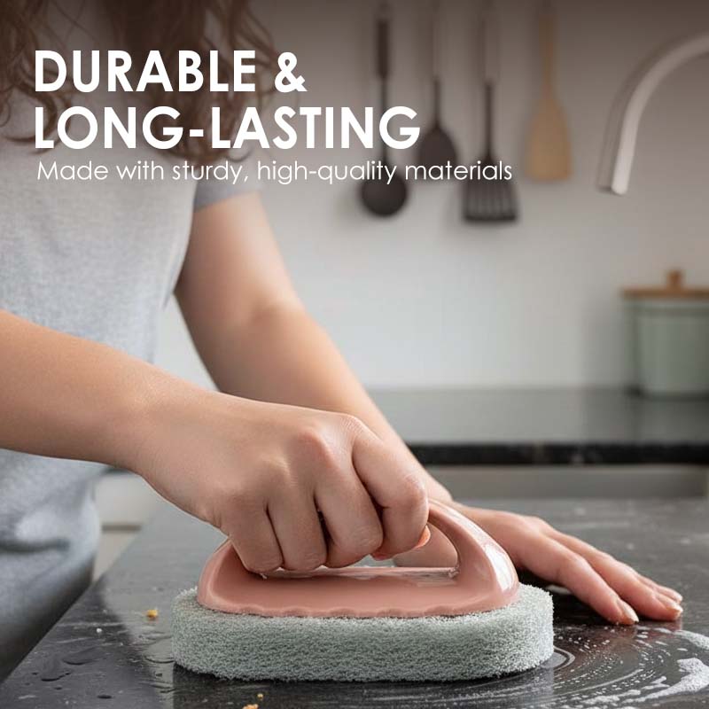 Multi-Purpose Cleaning Brush with Handle