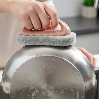 Multi-Purpose Cleaning Brush with Handle