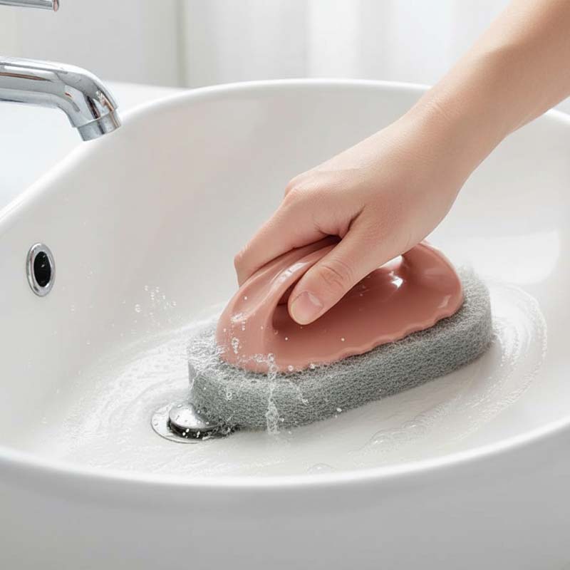 Multi-Purpose Cleaning Brush with Handle