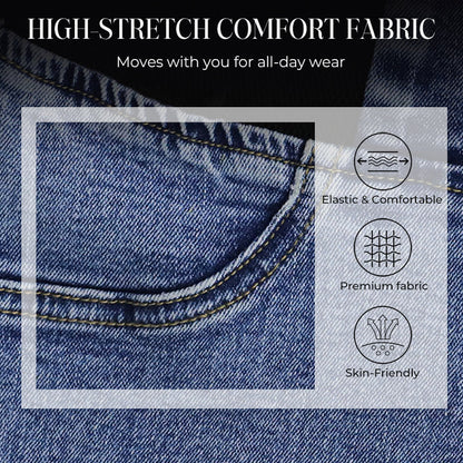Women's High-Waist Stretch Flare Denim Jeans