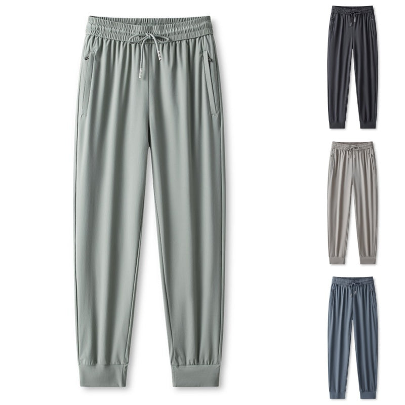 Ice Feel Quick Dry Athletic Casual Pants