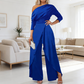 Women's Elegant One-Shoulder Jumpsuit