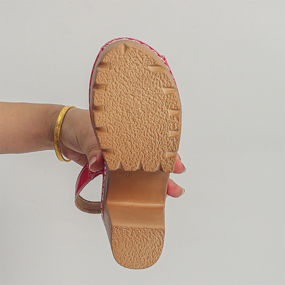 👡 50% OFF! ✨ Elegant peep-toe sandals with buckled heels – Stylish, comfortable, and perfect for any occasion 🌸