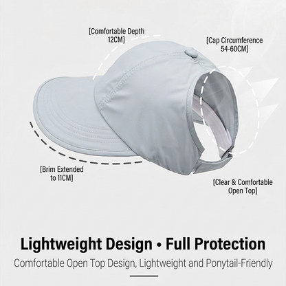 🧢Women's Wide-Brim Sun Hat🌞UV Protection, Quick-Dry Fabric & Breathable Comfort for Beach & Travel 👒