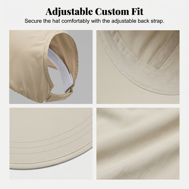 🧢Women's Wide-Brim Sun Hat🌞UV Protection, Quick-Dry Fabric & Breathable Comfort for Beach & Travel 👒