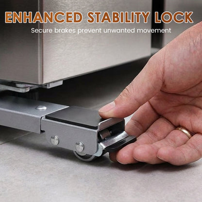 Heavy-Duty Adjustable Appliance Rollers
