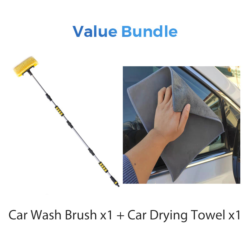 Extendable Car Wash Brush with Long Handle