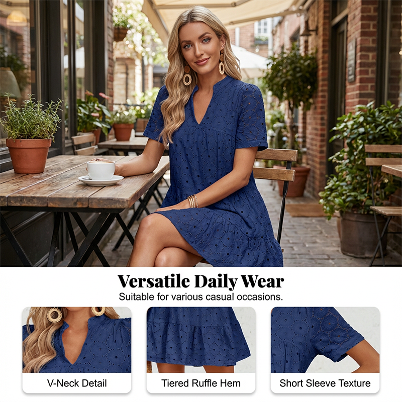 💃LAST DAY SAEL 60% OFF!!✨Women's Summer Lace Flowy Babydoll Dress