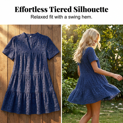 💃LAST DAY SAEL 60% OFF!!✨Women's Summer Lace Flowy Babydoll Dress