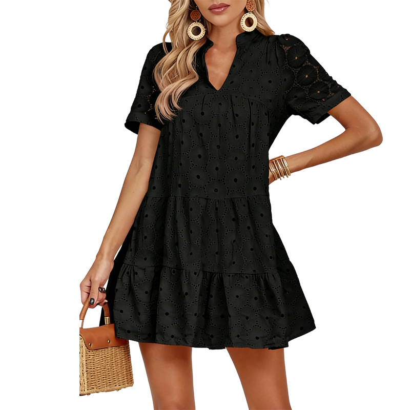 💃LAST DAY SAEL 60% OFF!!✨Women's Summer Lace Flowy Babydoll Dress