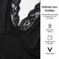 Elegant Lace V-Neck Flared Leg Jumpsuit
