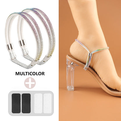 Rhinestone High Heels Fixing Strap