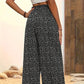 💗LAST DAY SALE 50% OFF⏰Women's Smocked High Waist Wide Leg Pants👖