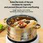 5-Piece Stainless Steel Cookware Set with Glass Lids
