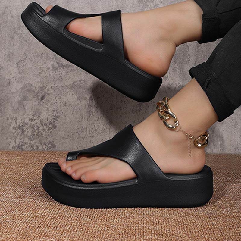 Women's Platform Toe-Loop Sandals