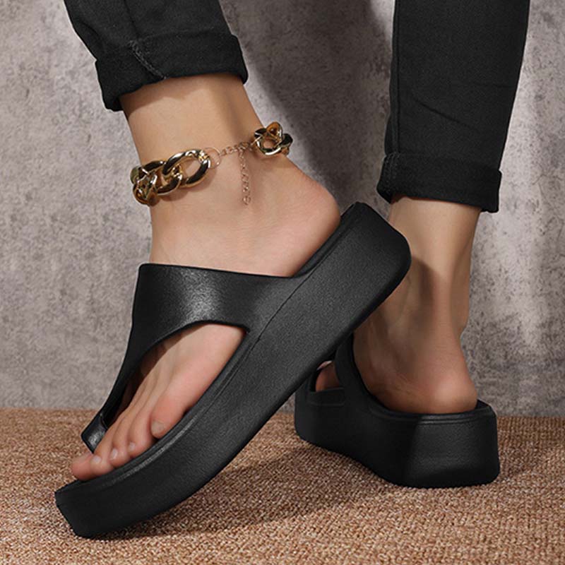 Women's Platform Toe-Loop Sandals