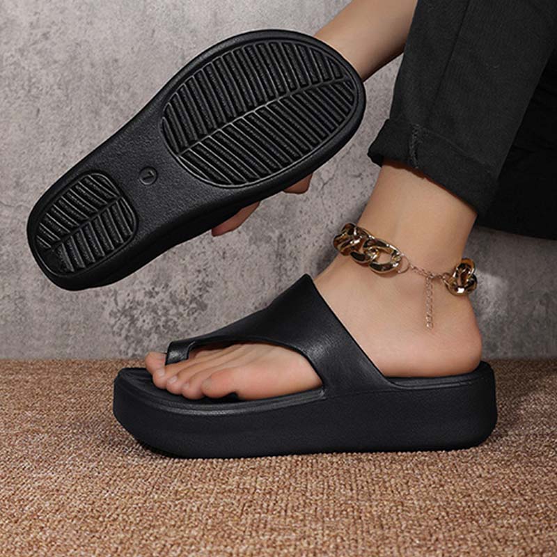 Women's Platform Toe-Loop Sandals