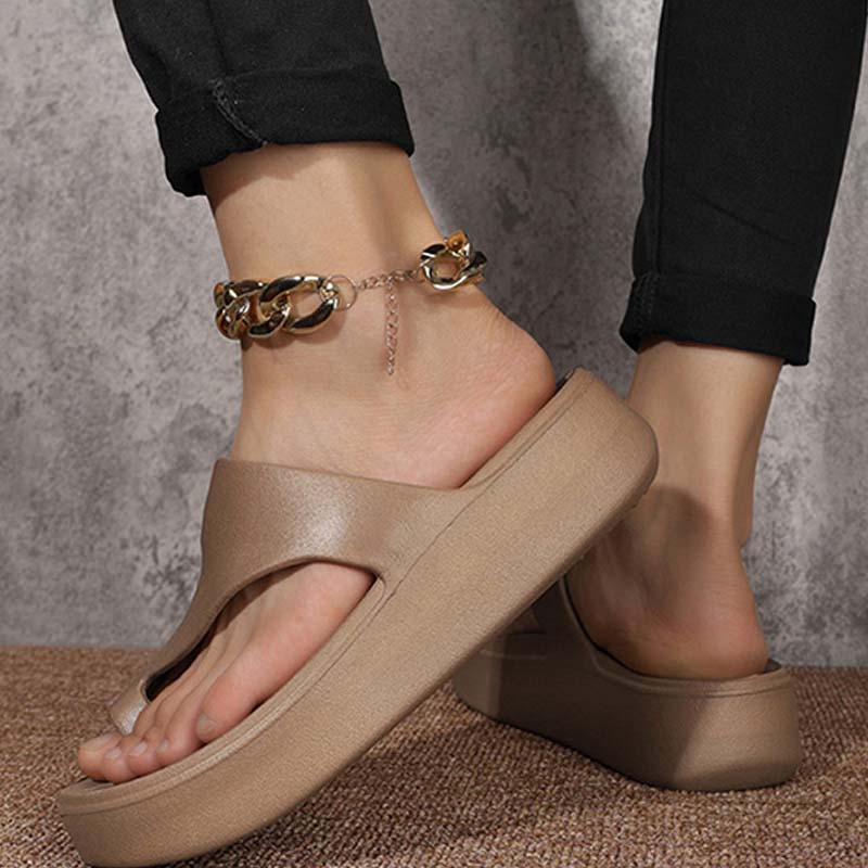 Women's Platform Toe-Loop Sandals
