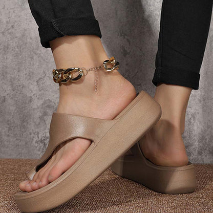 Women's Platform Toe-Loop Sandals
