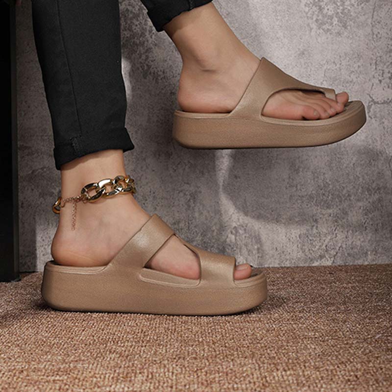 Women's Platform Toe-Loop Sandals