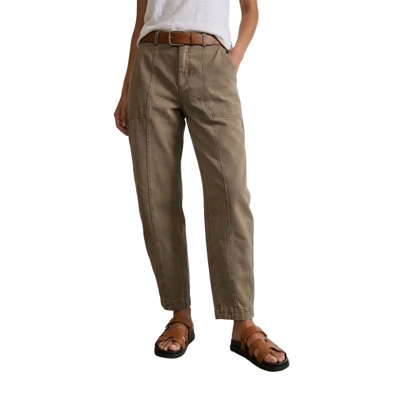 Women's High-Waist Tapered Utility Pants
