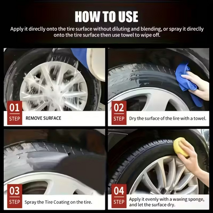 Car Tire and Plastic Trim Renewal Paste