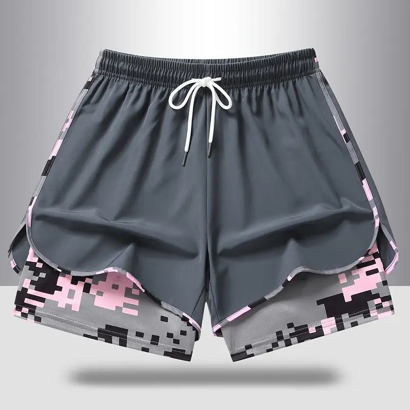 Women's Casual Athletic Shorts with Built-in Liner
