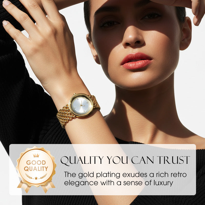 Women's Retro Rhinestone Watch