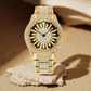 🔥Men's Iced-Out Watch with Rotating Dial – Sparkling Crystals, Precise Quartz & Butterfly Clasp✨