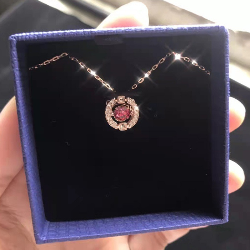 💐50% OFF💖Sweatproof Dancing Rhinestone Necklace – Non‑stop sparkle, light & comfy💃