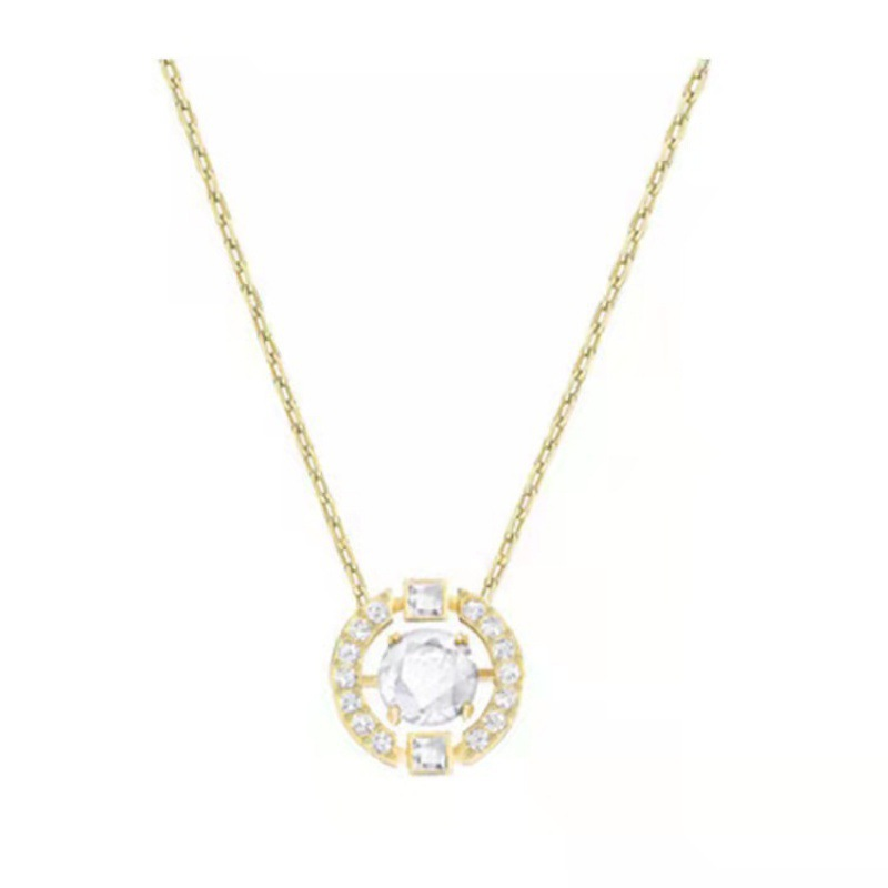 💐50% OFF💖Sweatproof Dancing Rhinestone Necklace – Non‑stop sparkle, light & comfy💃