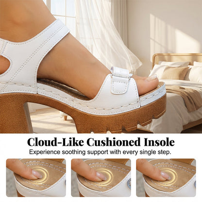 👡50% OFF NOW!🔥Women's Summer Platform One-Strap Sandals – Comfortable, Lightweight & Perfect for Beach or Daily Wear☀️