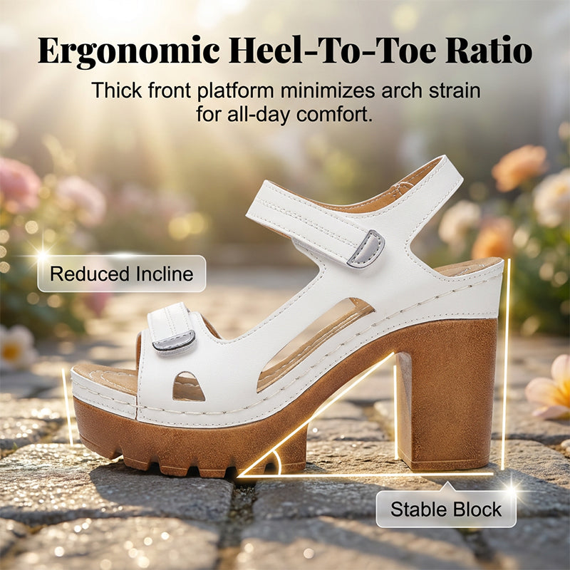 👡50% OFF NOW!🔥Women's Summer Platform One-Strap Sandals – Comfortable, Lightweight & Perfect for Beach or Daily Wear☀️