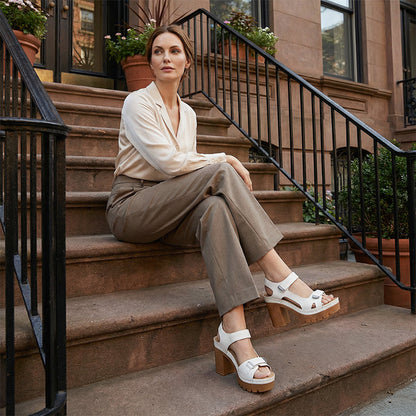 👡50% OFF NOW!🔥Women's Summer Platform One-Strap Sandals – Comfortable, Lightweight & Perfect for Beach or Daily Wear☀️