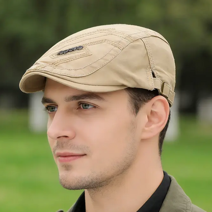 All-Season Breathable Classic Flat Cap