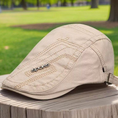 All-Season Breathable Classic Flat Cap