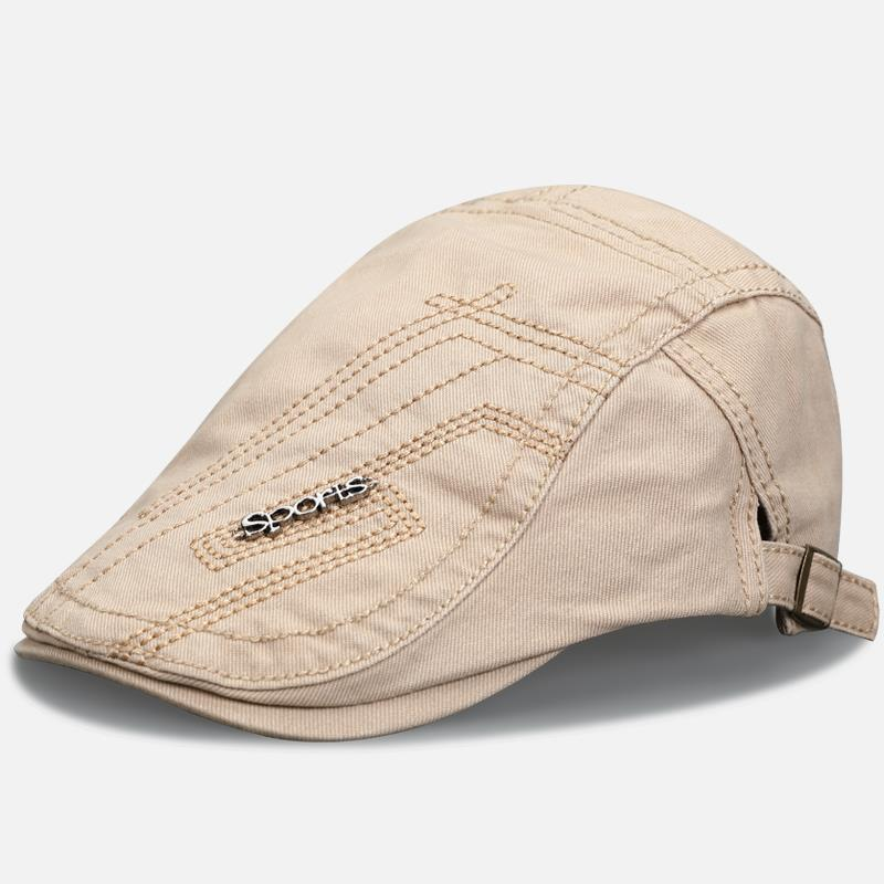 All-Season Breathable Classic Flat Cap