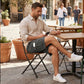 Men's Casual Cargo Shorts with Elastic Waist