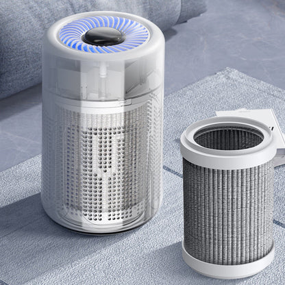 Quiet Energy Efficient Compact Air Purifier For Pet Hair Dust And Allergies