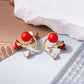 Versatile tulip flower earrings