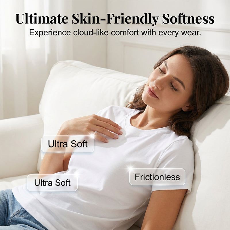 5-Pack Versatile Solid Color T-Shirt
