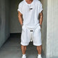 Men's Casual T-Shirt & Shorts Set