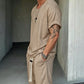 Men's Casual T-Shirt & Shorts Set