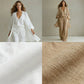 🧥Elegant 3-Piece Set – Wide-Leg Trousers, Inner Top & Cardigan for Effortless Chic 👚👖✨