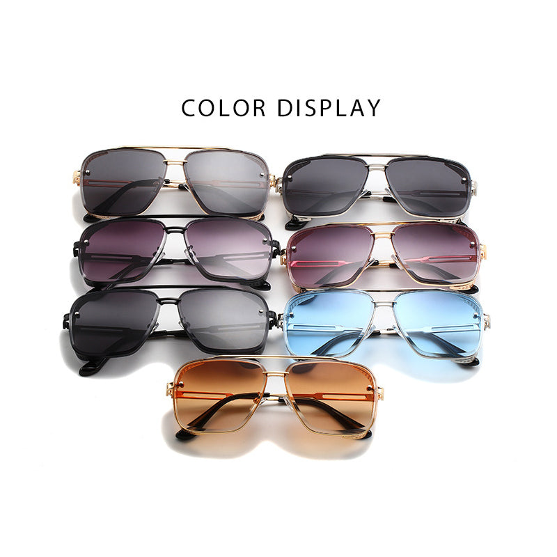 💐50% OFF🌞Retro Metal Frame Sunglasses – UV400 Anti-Glare Protection 🛡️