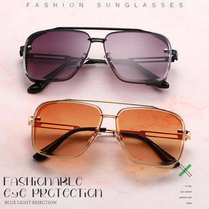 💐50% OFF🌞Retro Metal Frame Sunglasses – UV400 Anti-Glare Protection 🛡️